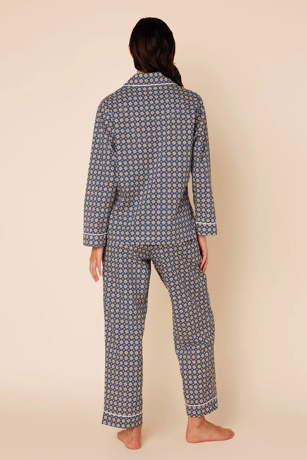Newport Daisy Luxe Pima Cotton Pajama Set Sleepwear The Cat&#39;s Pajamas   