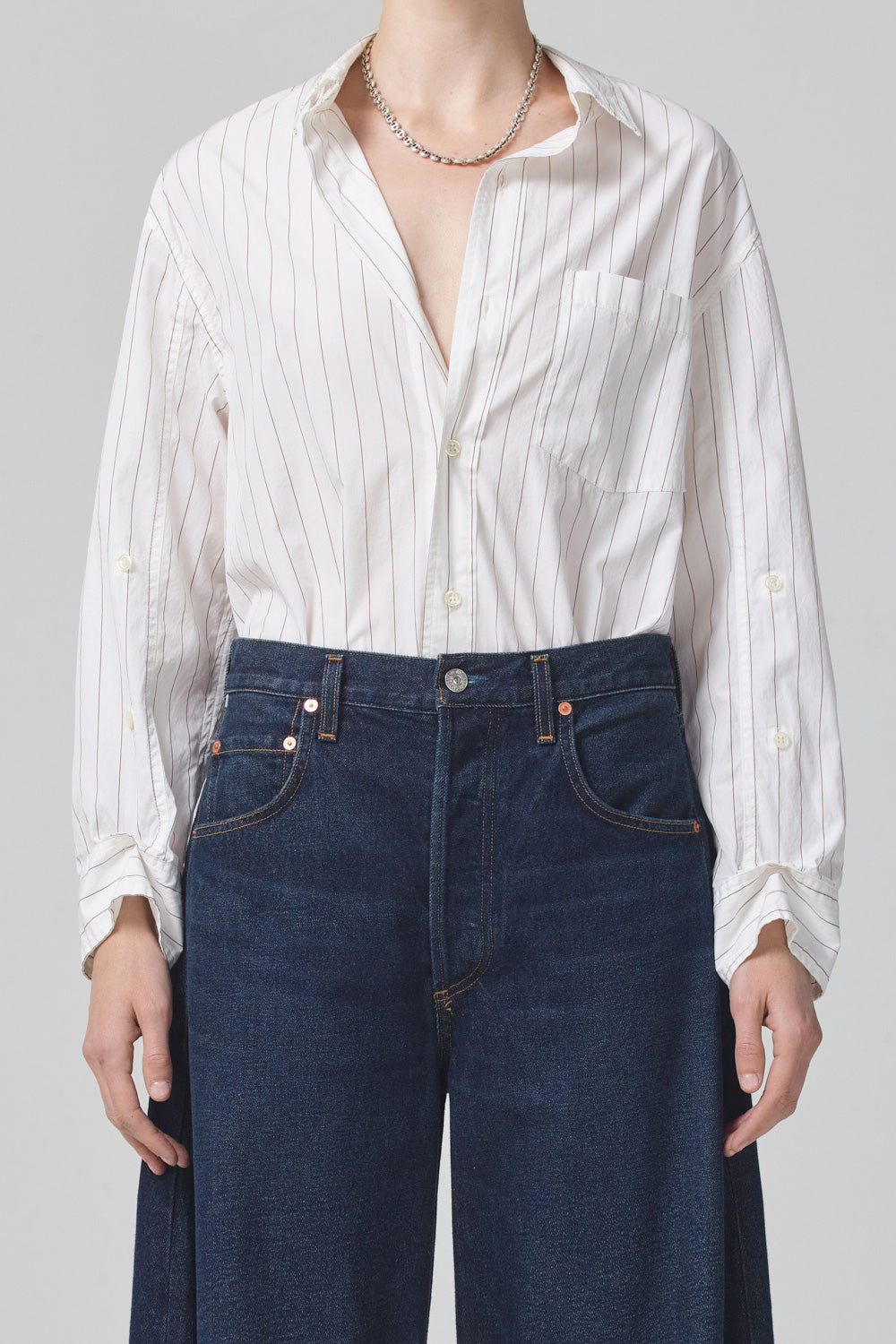 Citizens-of-Humanity-Kayla-Shirt-Bitter-Chocolate-Stripe