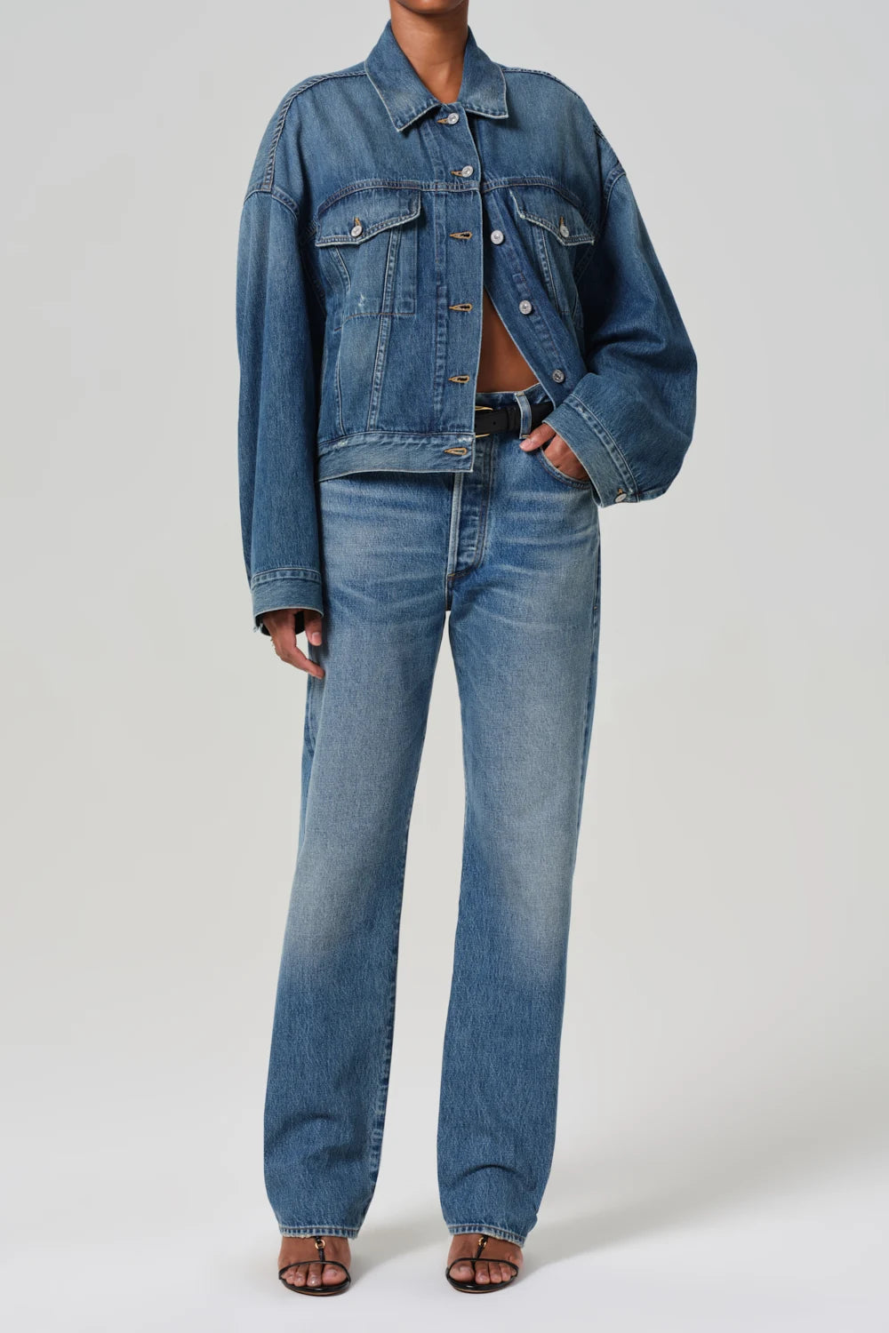 Baretta Relaxed Straight Jean Pants Citizens of Humanity