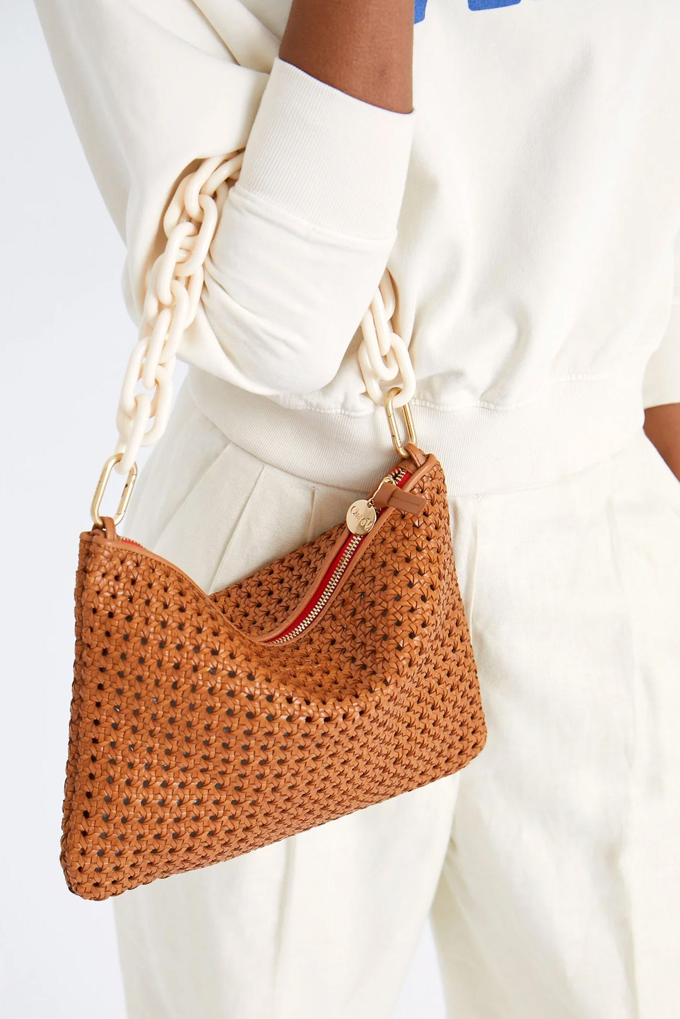 Clare-V-Flat-Clutch-With-Tabs-Tan-Rattan