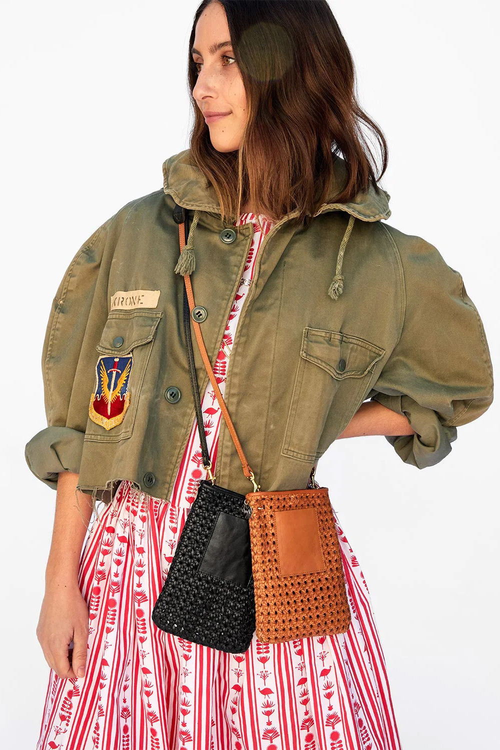 Clare-V-Poche-Black-Rattan