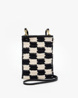    Clare-V-Poche-Crochet-Checkers