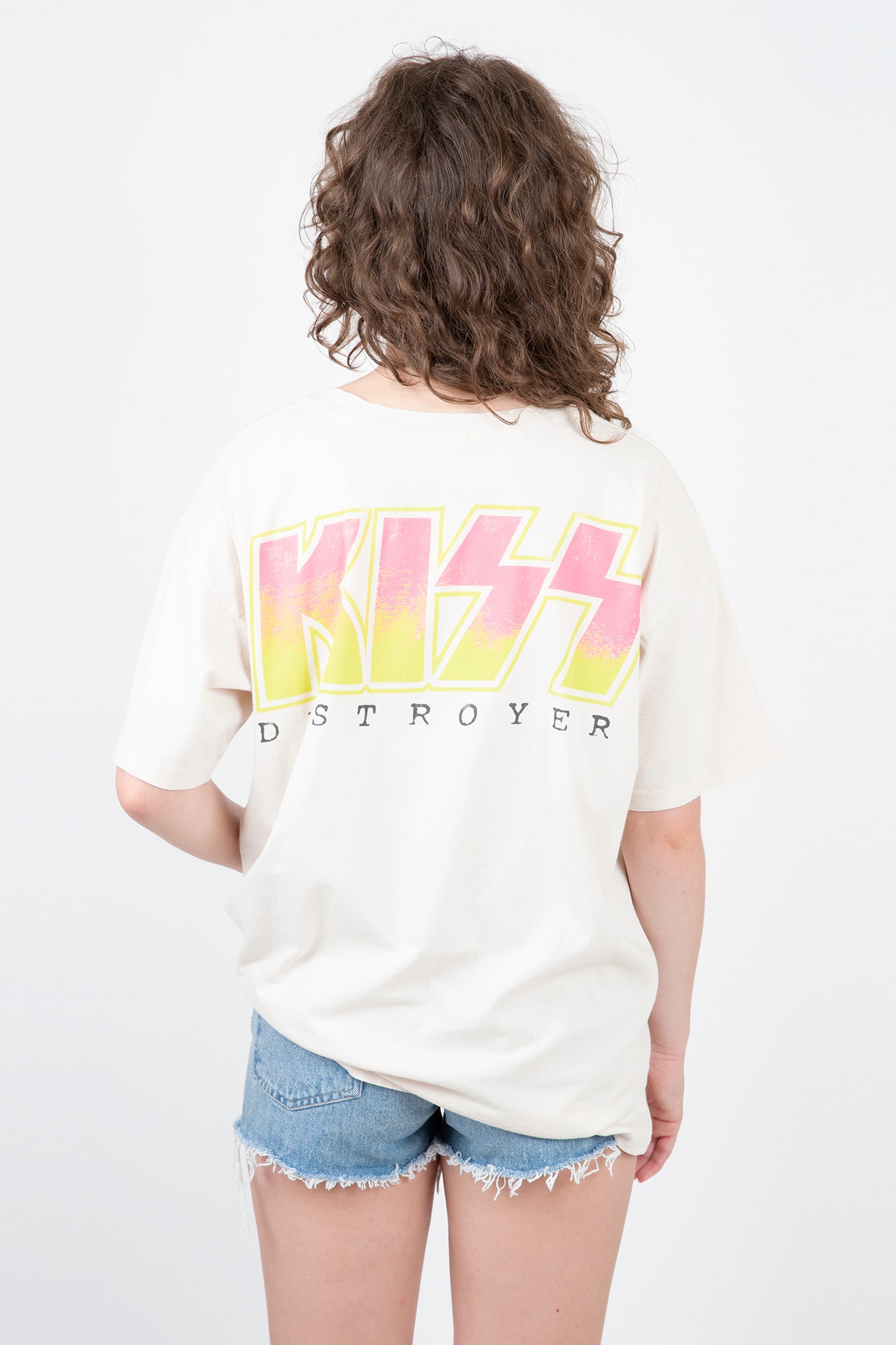 Daydreamer-Kiss-Destroyer-Merch-Tee-Dirty-White