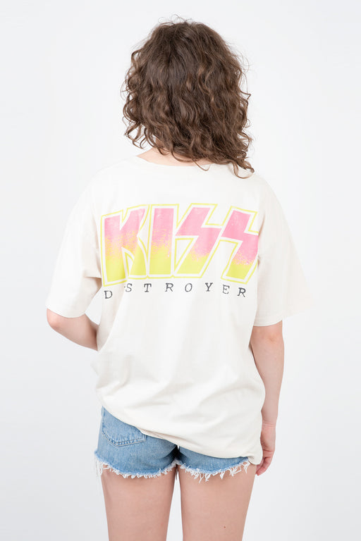 Daydreamer-Kiss-Destroyer-Merch-Tee-Dirty-White