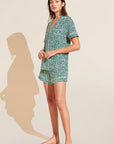 Gisele Printed TENCEL™ Modal Relaxed Short PJ Set Sleepwear Eberjey   