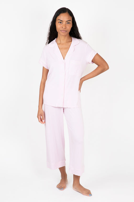 Eberjey-Gisele-Short-Sleeve-Cropped-PJ-Set-Lilac-Ivory