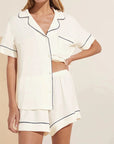 Gisele TENCEL™ Modal Relaxed Short PJ Set Sleepwear Eberjey   