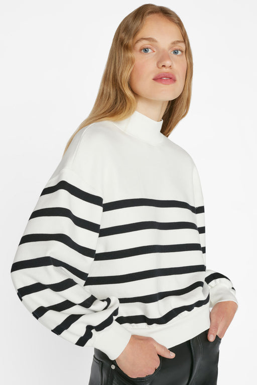 FRAME-Balloon-Sleeve-Mockneck-Sweatshirt-Off-White-Multi