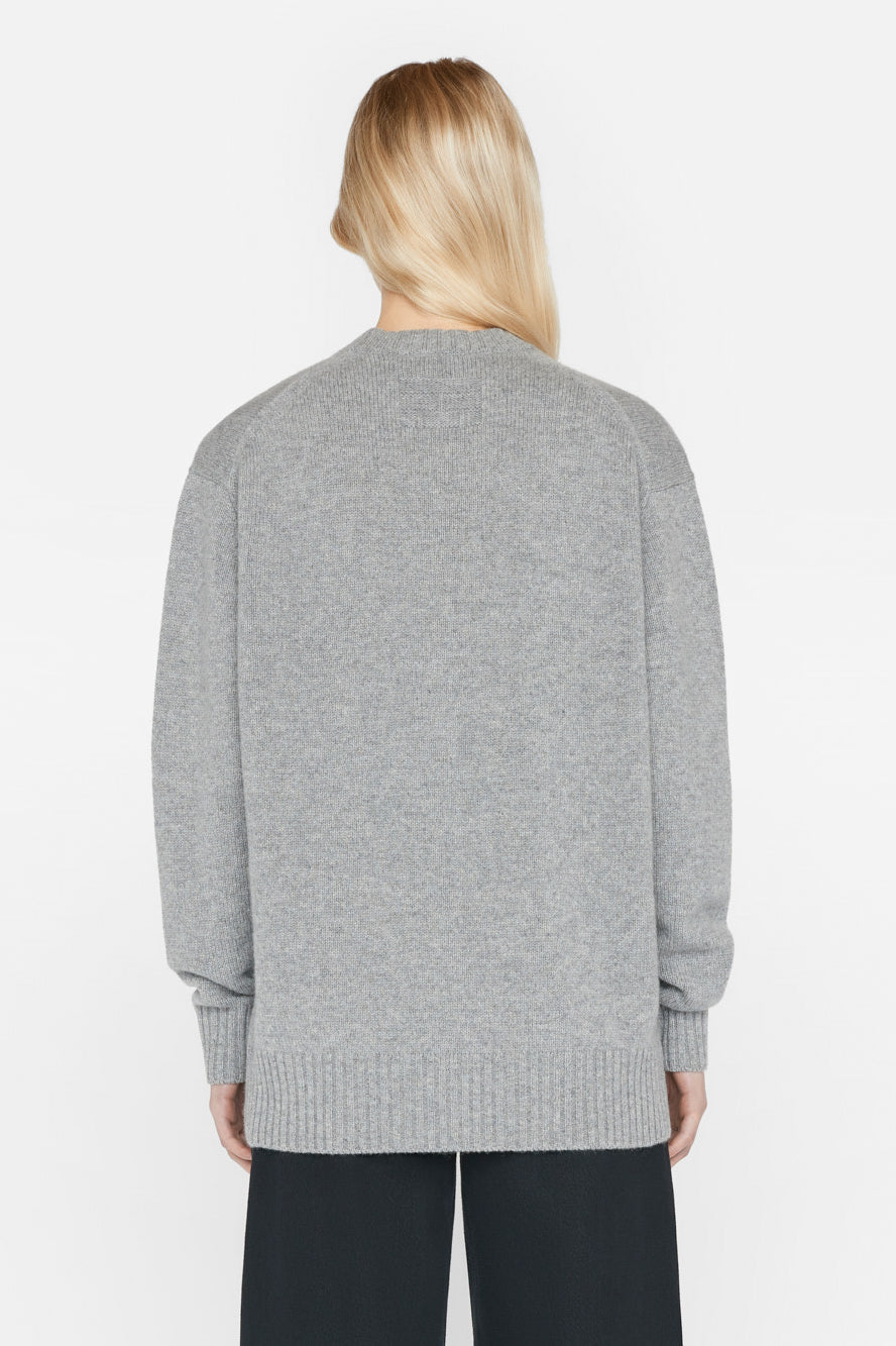    FRAME-Boyfriend-Cashmere-Crew-Gris-Heather