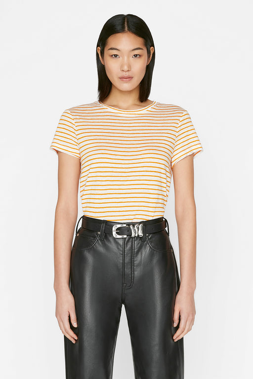    FRAME-Easy-True-Tee-Nectarine-Multi
