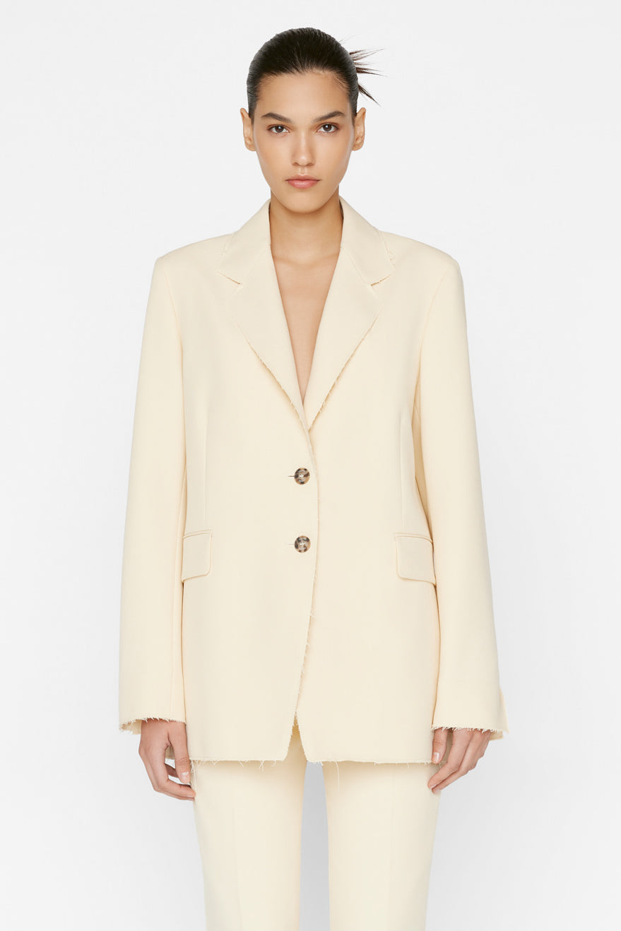 FRAME-Oversized-Raw-Edge-Blazer-Butter