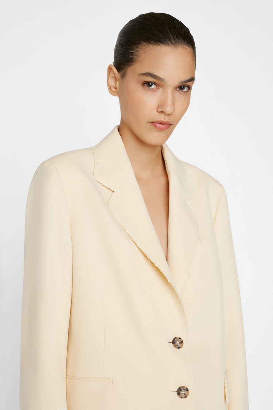 FRAME-Oversized-Raw-Edge-Blazer-Butter