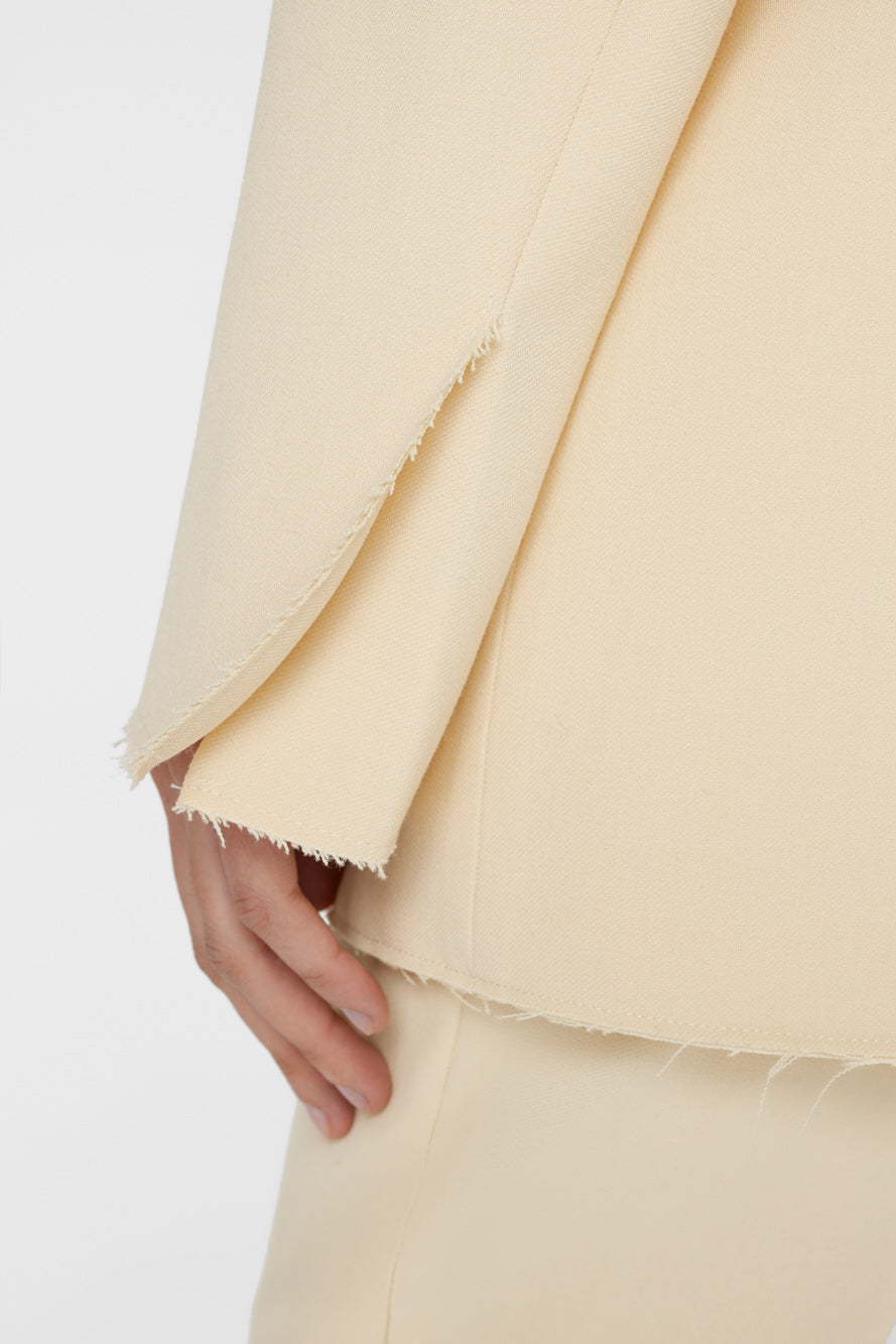 FRAME-Oversized-Raw-Edge-Blazer-Butter