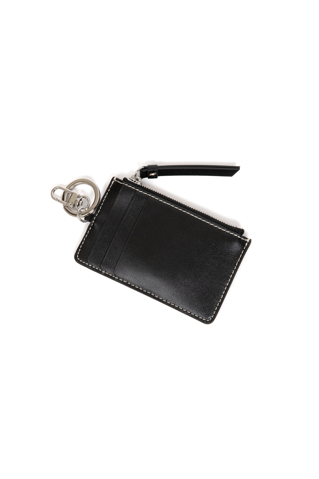    Ganni-Banner-Zipped-Coin-Purse-Black