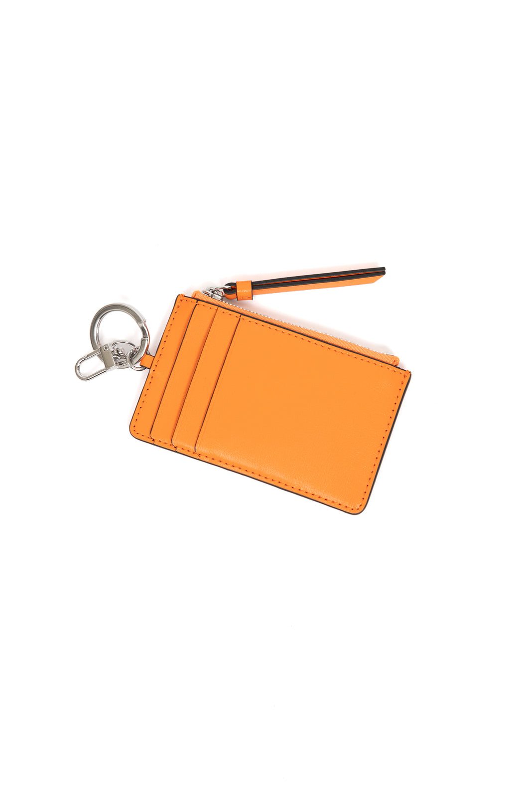 Ganni-Banner-Zipped-Coin-Purse-Vibrant-Orange