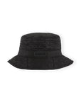    Ganni-Black-Quilted-Tech-Bucket-Hat-Black