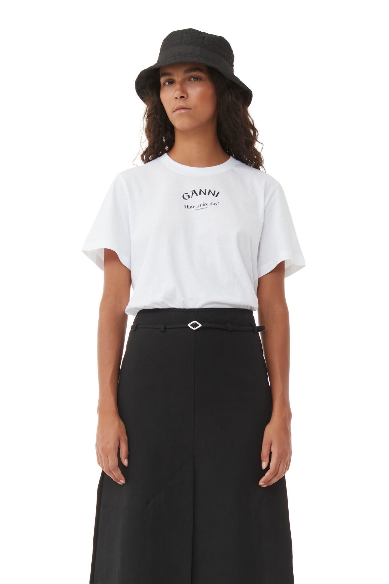    Ganni-Black-Quilted-Tech-Bucket-Hat-Black