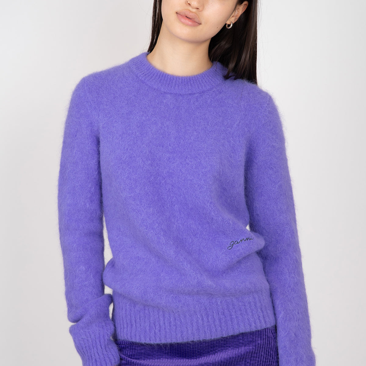 Brushed Alpaca O-Neck Sweater — Hill's Goods