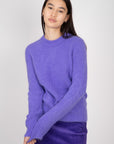 Ganni-Brushed-Alpaca-O-Neck-Sweater-Simply-Purple
