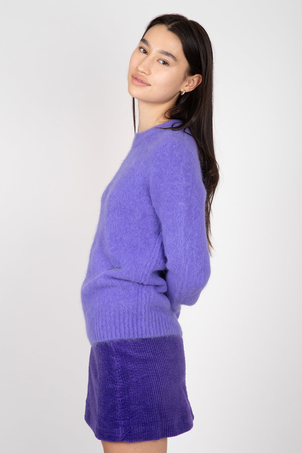 Brushed Alpaca O-Neck Sweater — Hill's Goods