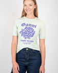 Flower T-Shirt T-Shirts Ganni   