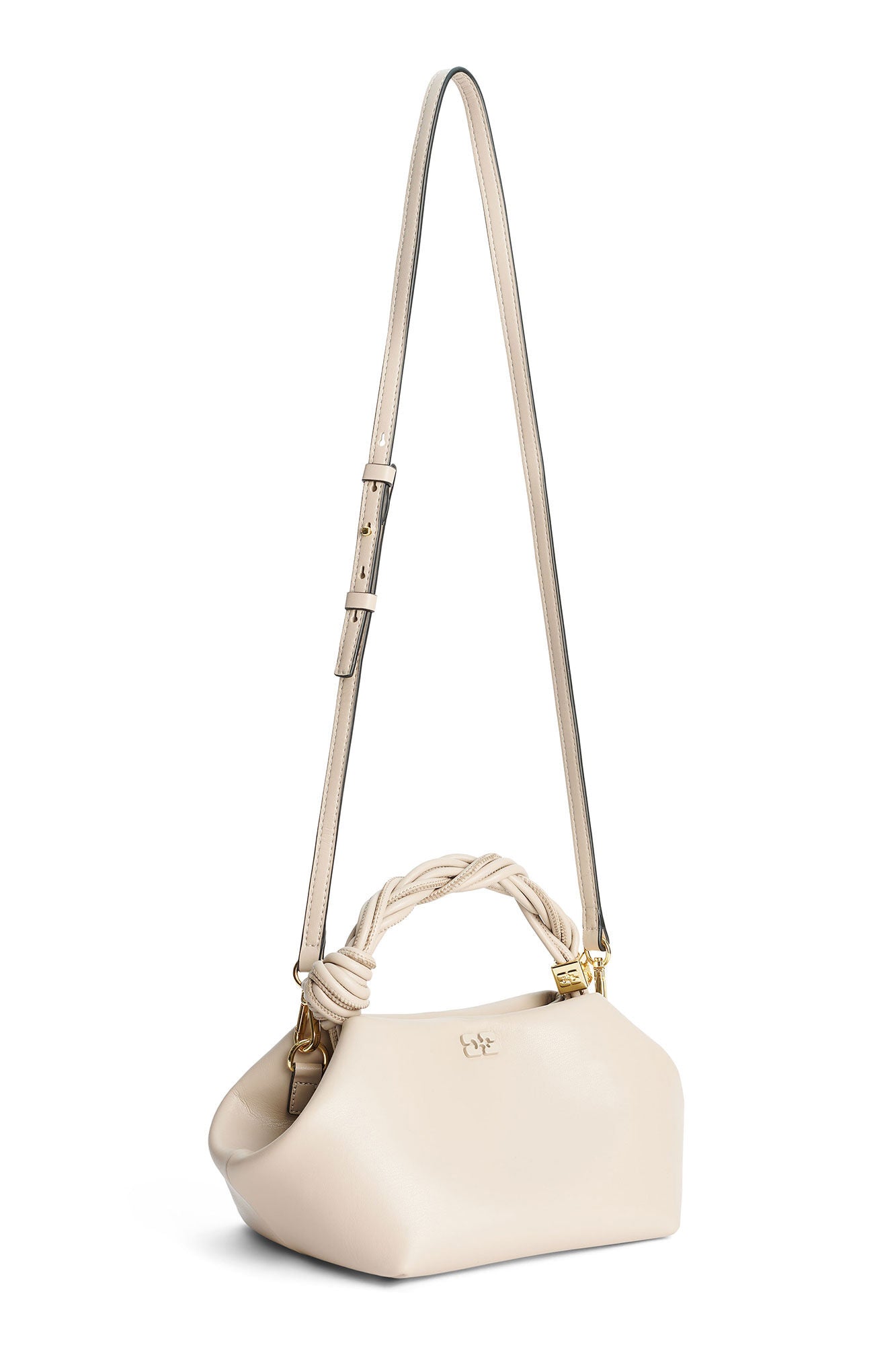 Ganni-Light-Grey-Ganni-Bou-Bag-Oyster-Gray