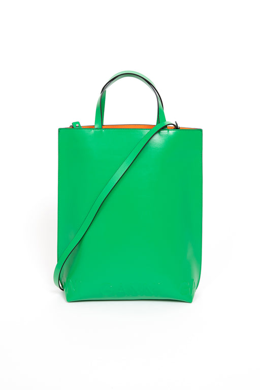Ganni-Medium-Banner-Tote-Kelly-Green