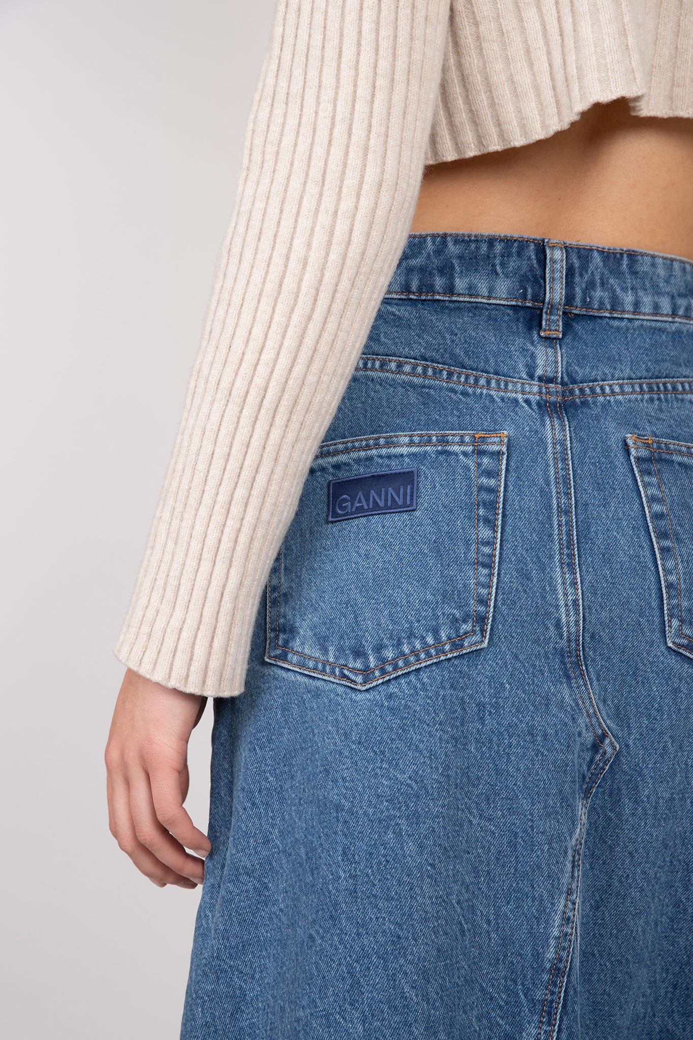 Ganni-Overdyed-Cutline-Denim-Maxi-Skirt-Mid-Blue-Stone