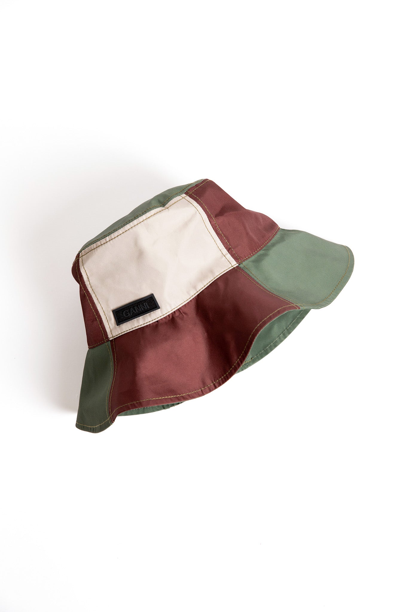 Ganni-Patch-Tech-Bucket-Hat-Kalamata
