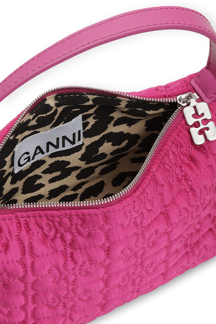    Ganni-Pink-Small-Butterfly-Pouch-Satin-Bag-Shocking-Pink