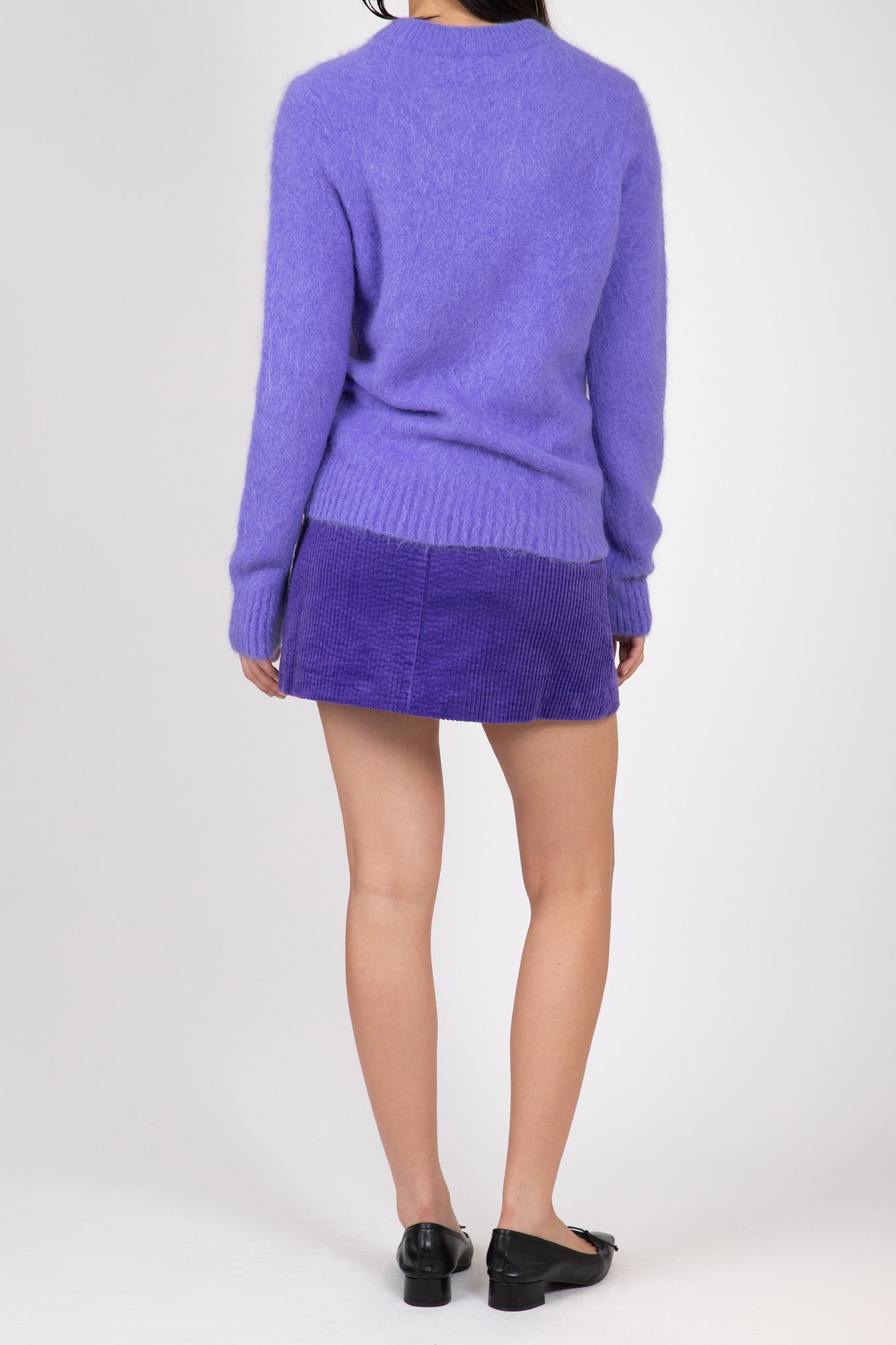 Ganni-Purple-Corduroy-Mini-Skirt-Simply-Purple