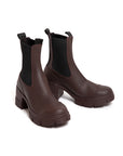 Rubber Heeled City Boots Footwear Ganni   