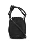    Ganni-Small-Black-Knot-Bucket-Bag-Black