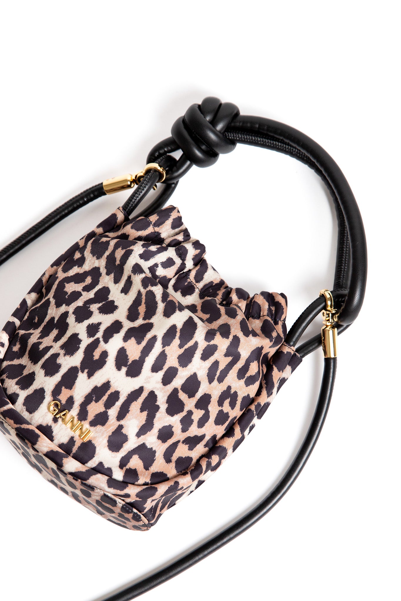    Ganni-Small-Knot-Bucket-Bag-Leopard