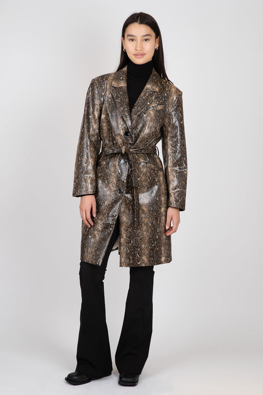 Ganni-Snake-Printed-Belt-Coat-Snake-Starfish