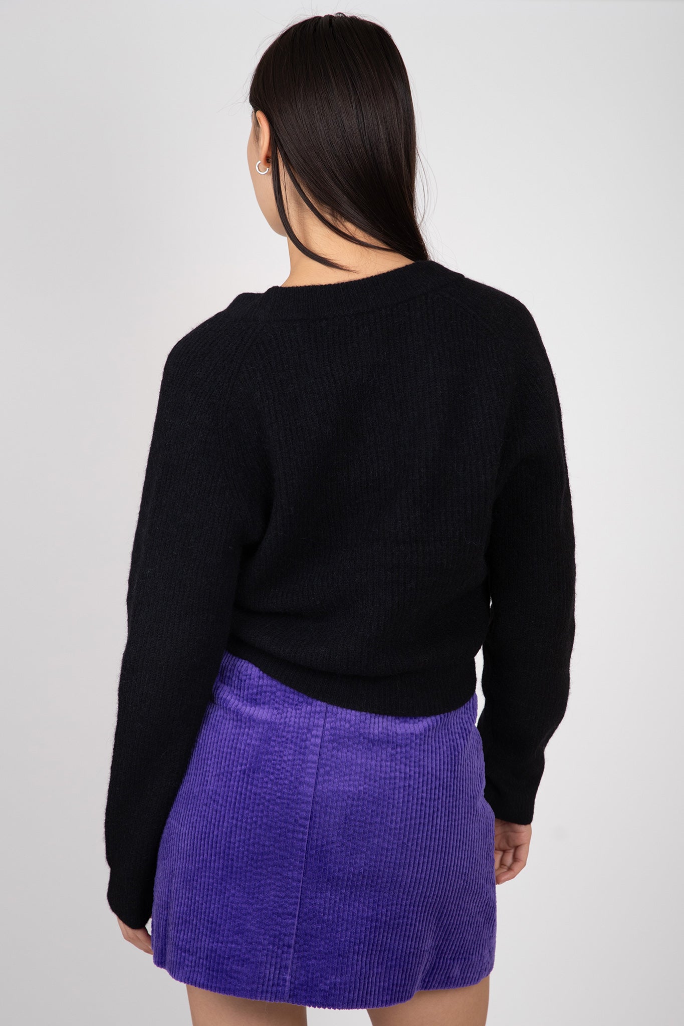 Ganni-Soft-Wool-Cardigan-Black