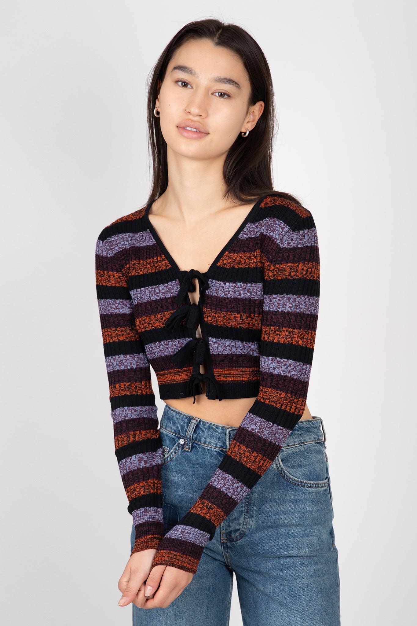    Ganni-Striped-Merino-Rib-Cropped-Cardigan-Multicolour