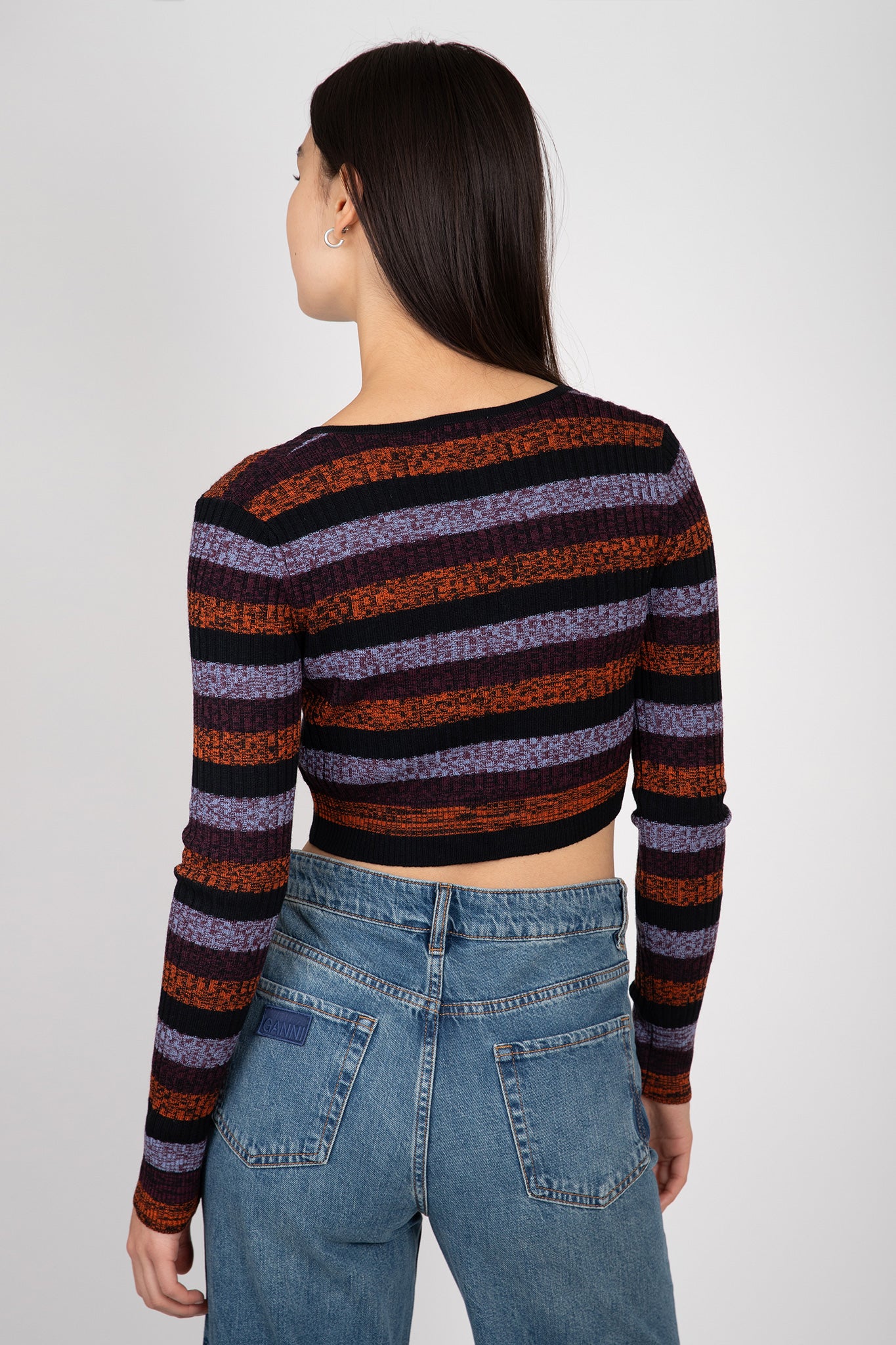    Ganni-Striped-Merino-Rib-Cropped-Cardigan-Multicolour