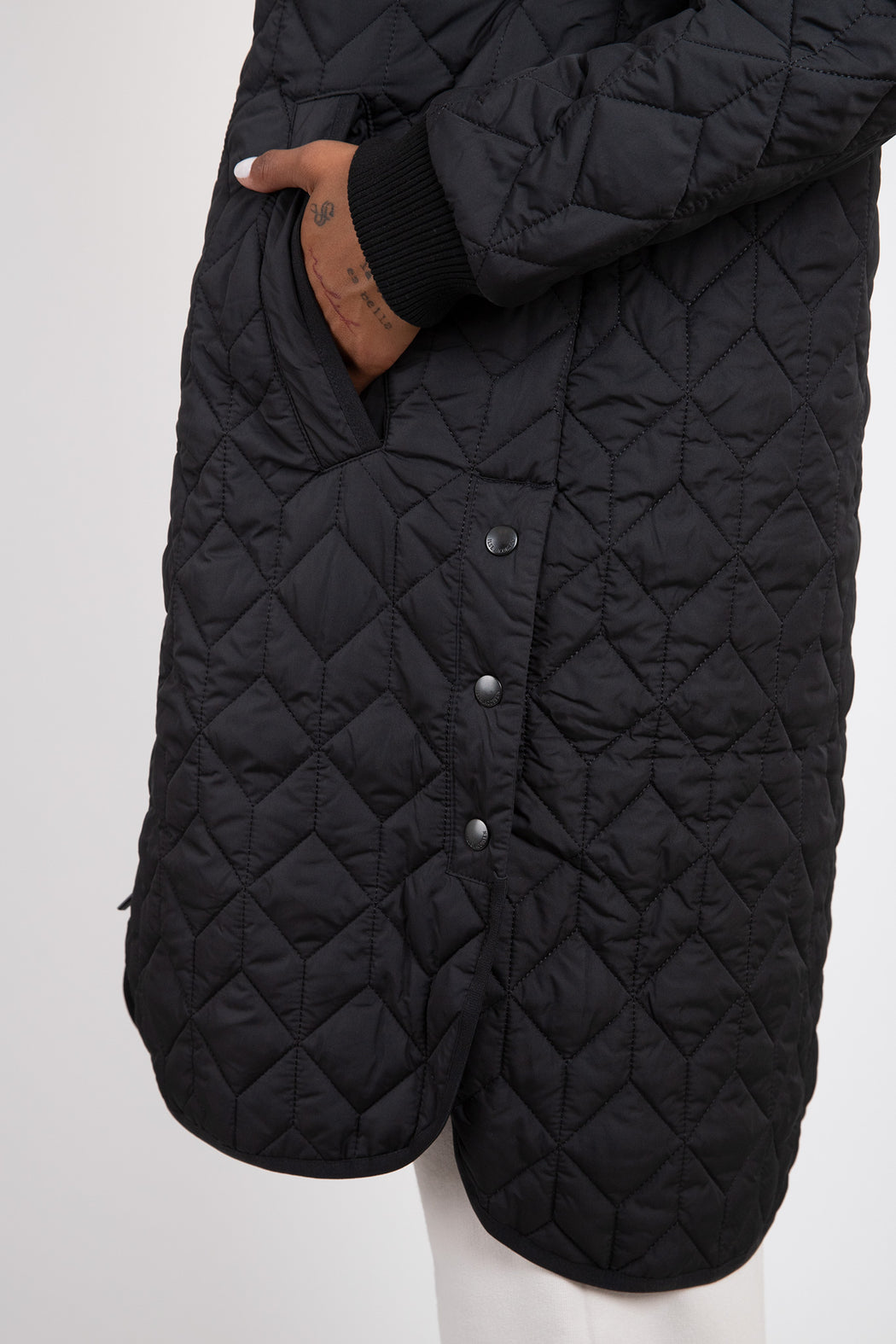    Ilse-Jacobsen-Padded-Quilt-Coat-Black