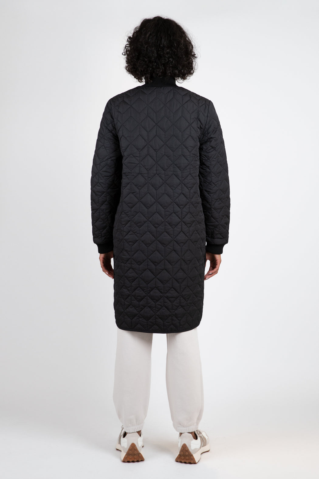    Ilse-Jacobsen-Padded-Quilt-Coat-Black