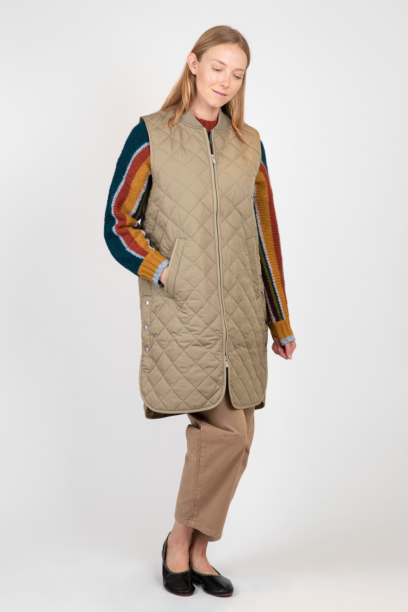 Quilt Vest Jackets & Coats Ilse Jacobsen   