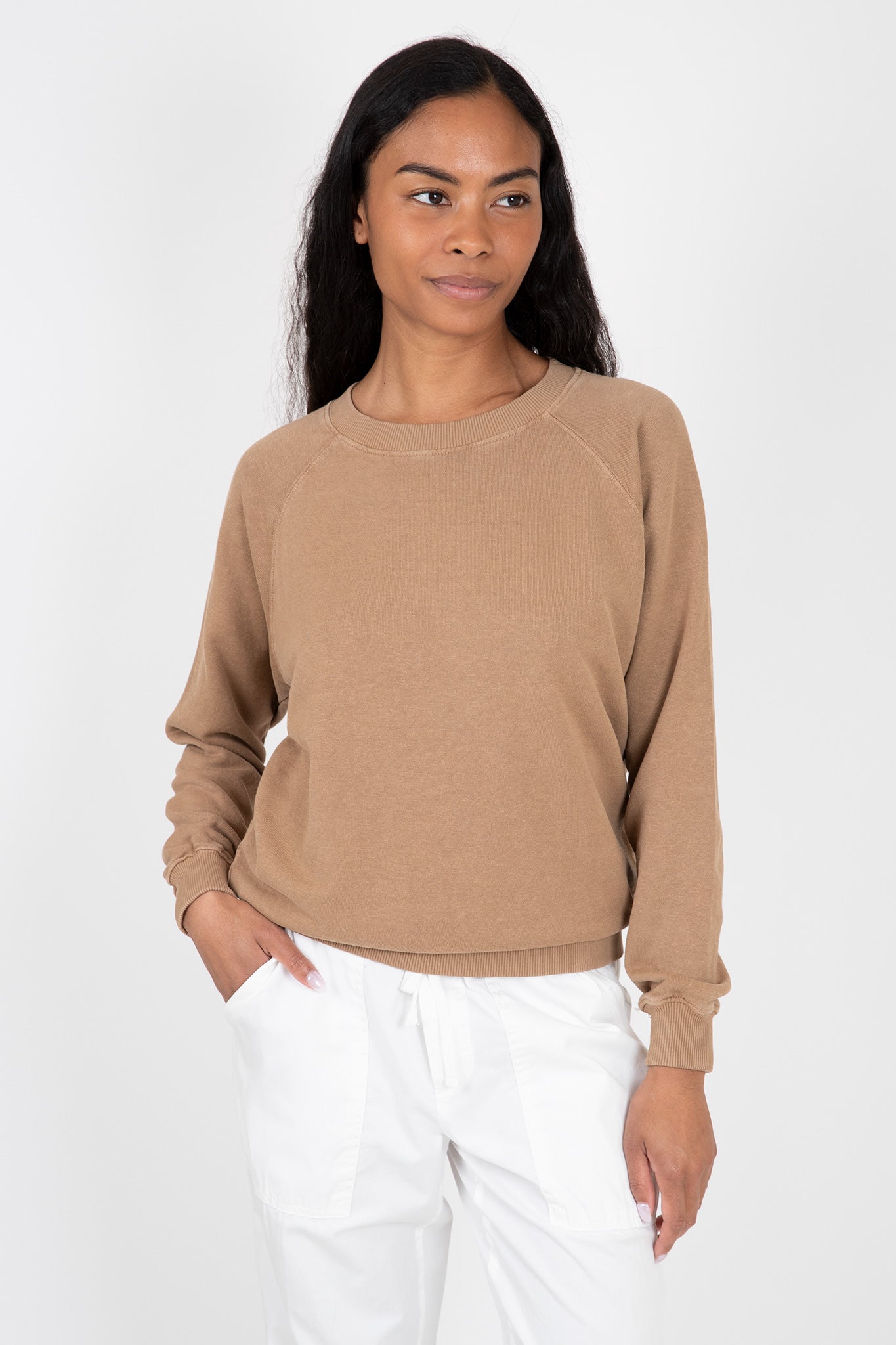 Bonfire Raglan Sweatshirt Sweaters & Knits Jungmaven   