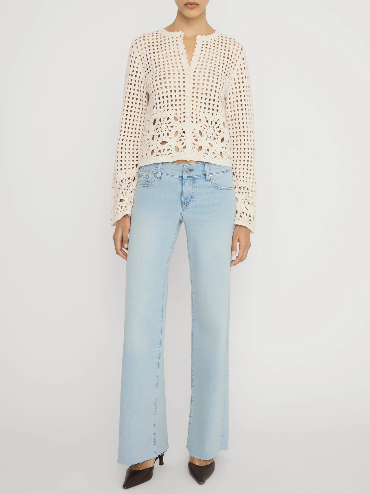Le Slim Palazzo Pants FRAME