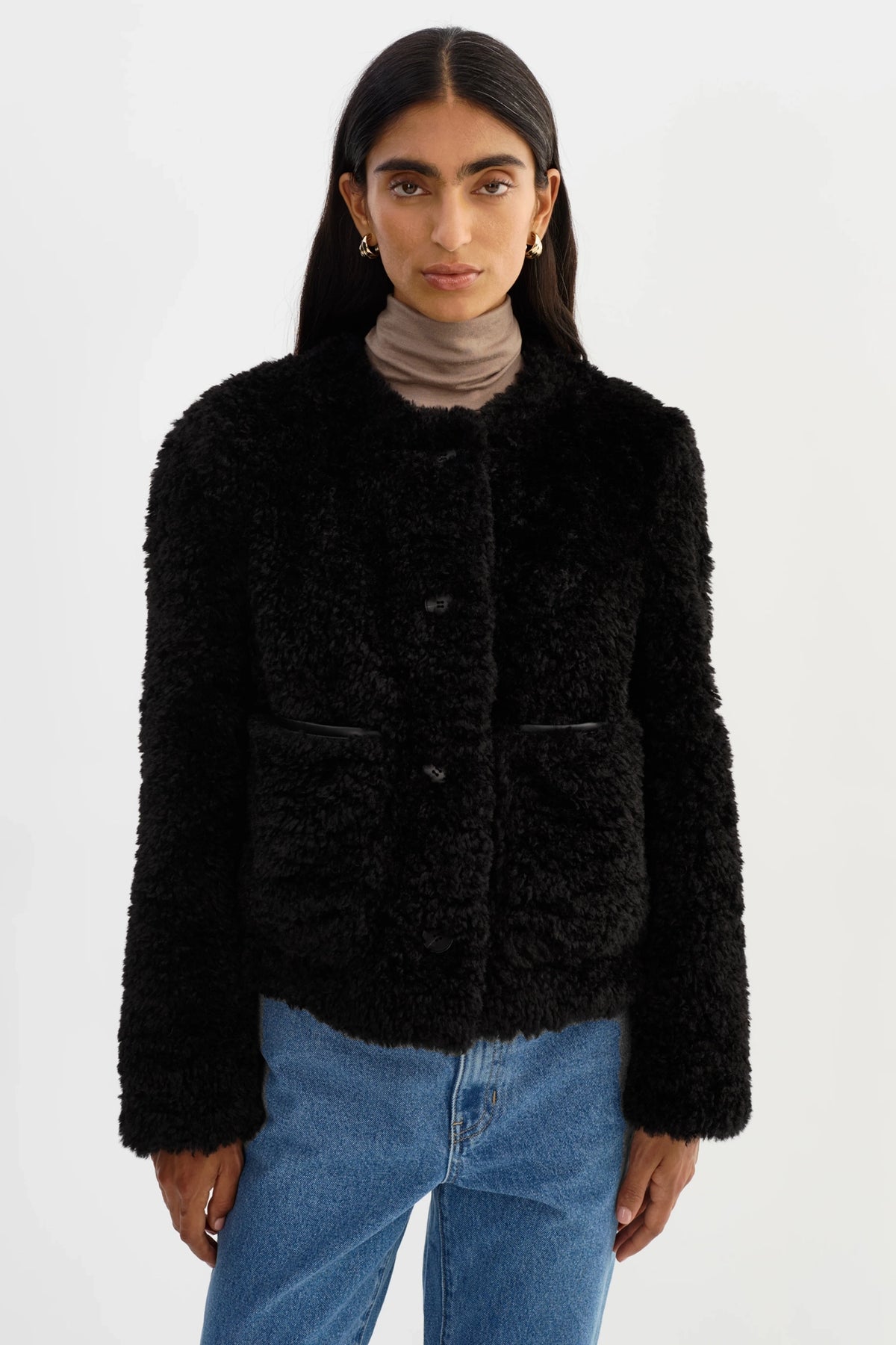 Emilia Sherpa Jacket Jackets & Coats LAMARQUE