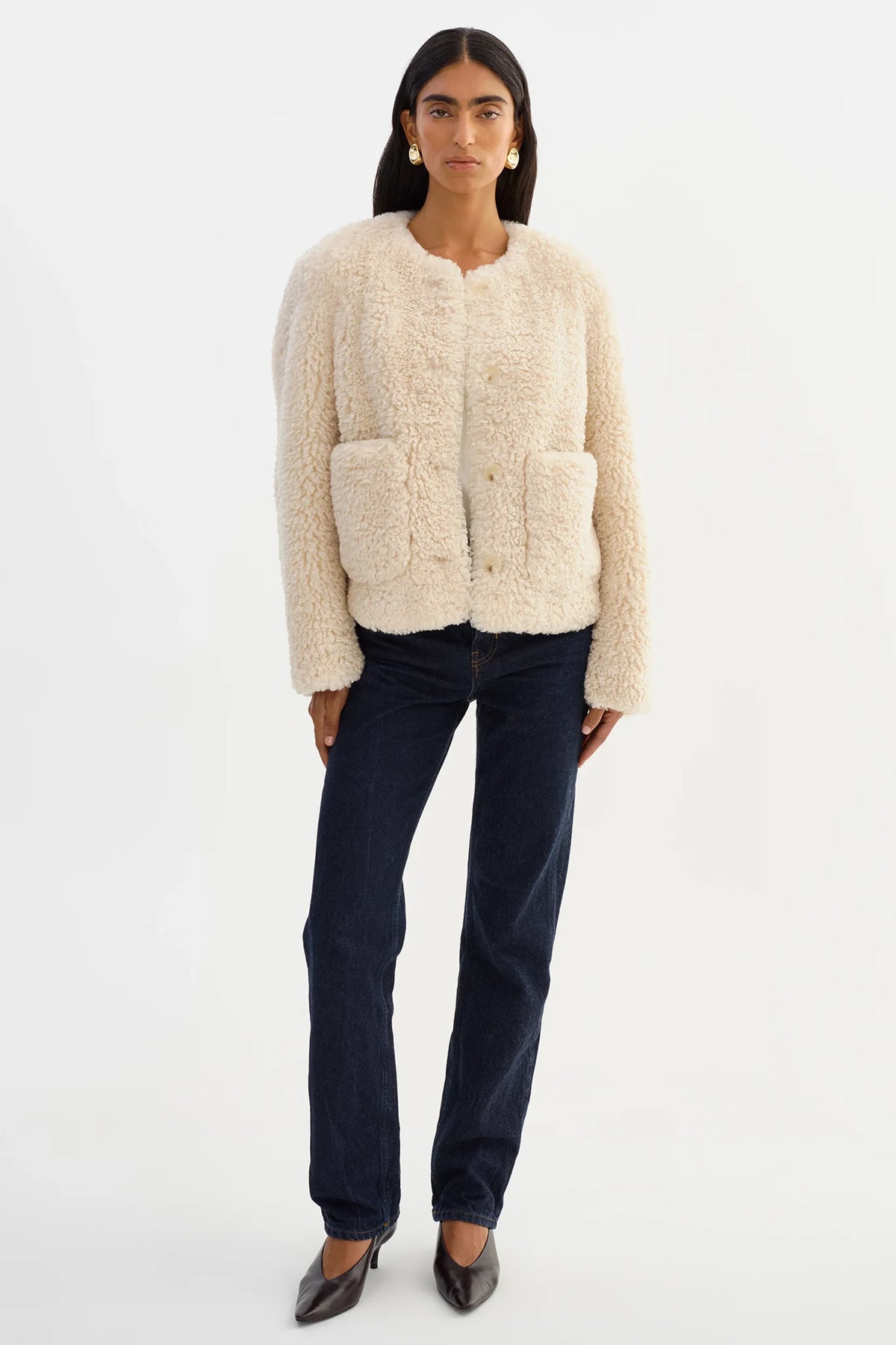 Emilia Sherpa Jacket Jackets & Coats LAMARQUE