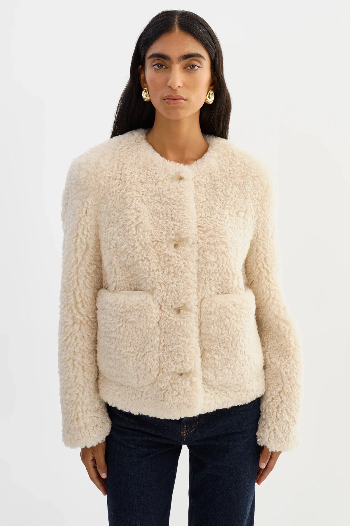 Emilia Sherpa Jacket Jackets & Coats LAMARQUE