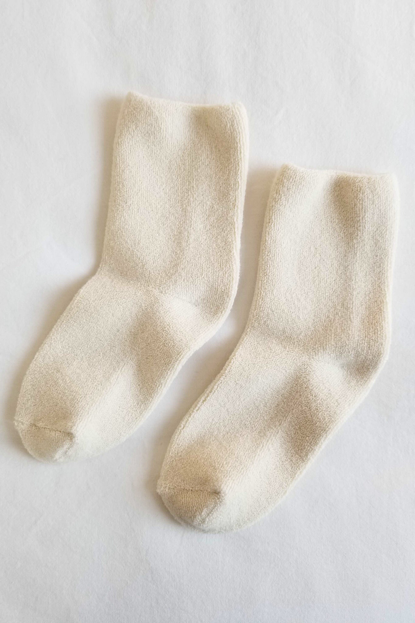 Le-Bon-Shoppe-Cloud-Socks-Ecru