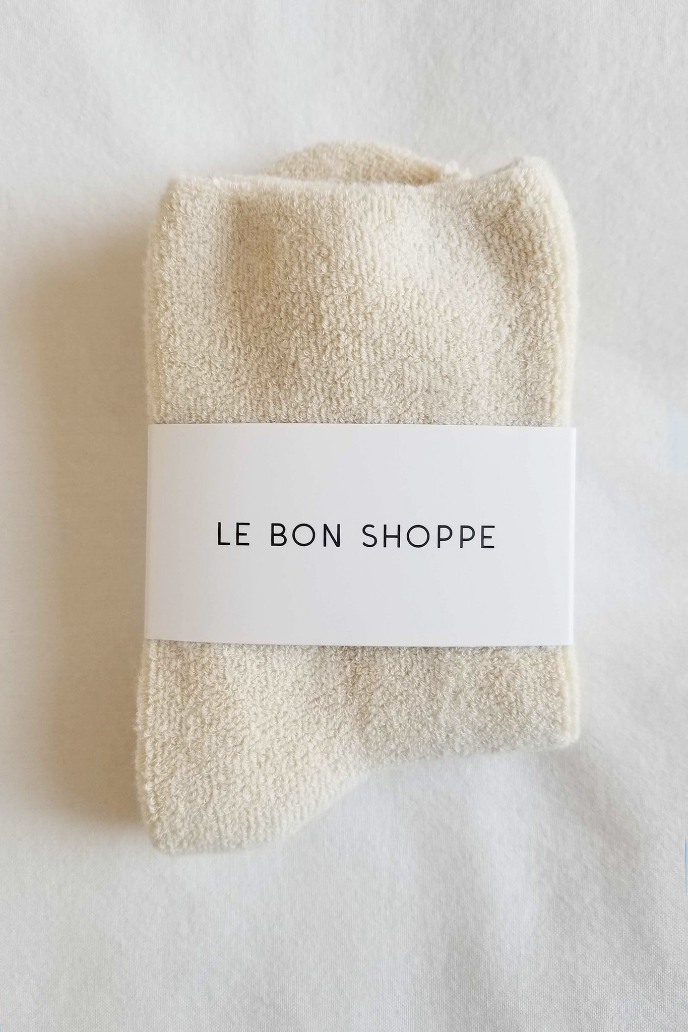 Le-Bon-Shoppe-Cloud-Socks-Ecru