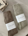 Le-Bon-Shoppe-Cottage-Socks-Flax