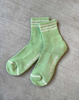 Le-Bon-Shoppe-Girlfriend-Socks-Green-Leaf